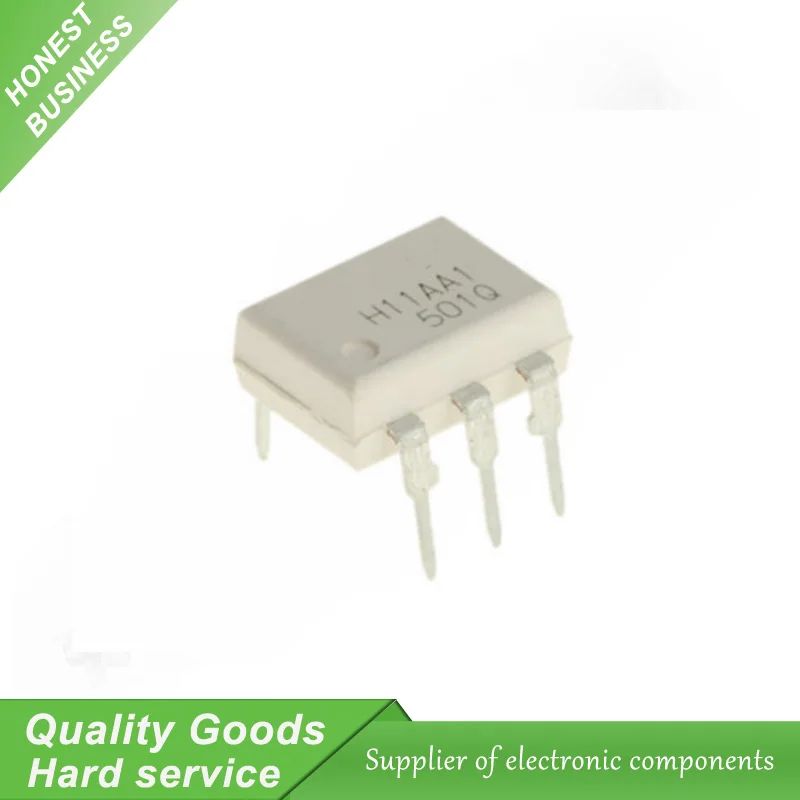 Buy 10PCS H11AA1 DIP AC input transistor output