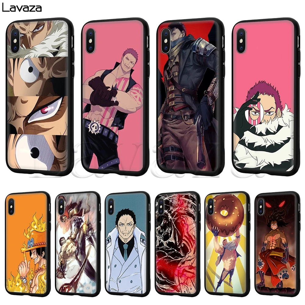 

Lavaza One Piece Katakuri Silicone Soft Case for iPhone 11 Pro XS Max XR X 8 7 6 6S Plus 5 5S SE