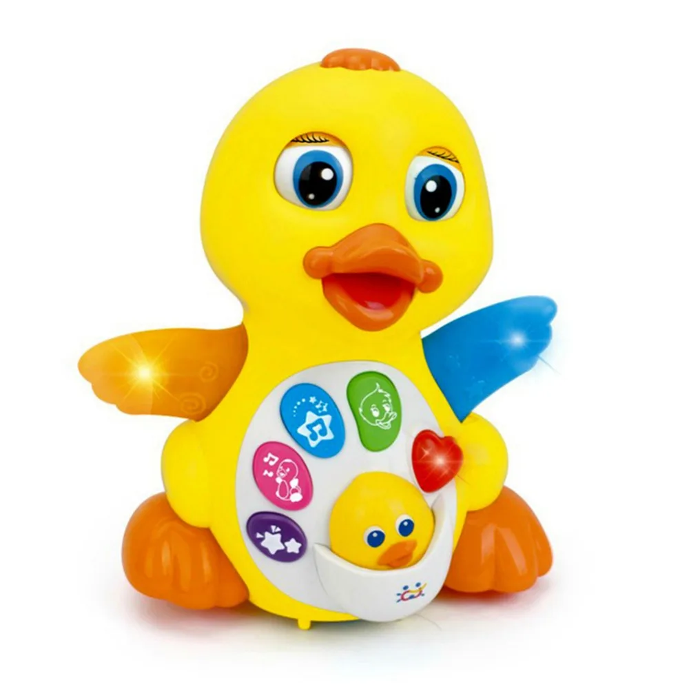 Free shipping Electric Rocking Rhubarb Duck Electric Universal Puzzle