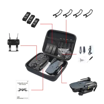 

LeadingStar E58/JY018/JY019/GW58/X6/E010/E010S/E013/E50 Foldable Arm RC FPV Drone Handbag Carrying Case Box Bag