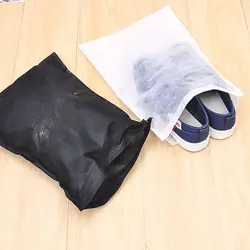 5 шт. Портативный нетканый мешок для обуви равел шнурок сумка для сортировки пыли Защитный Органайзер сумка для хранения дома сумка для