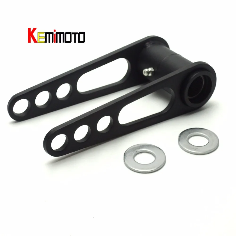 

KEMiMOTO ATV 1" to 3.5" Adjustable Rear Lowering Kit Lower Link For Suzuki Z400 LTZ400 for Arctic Cat DVX400 for KFX400 KFX450R