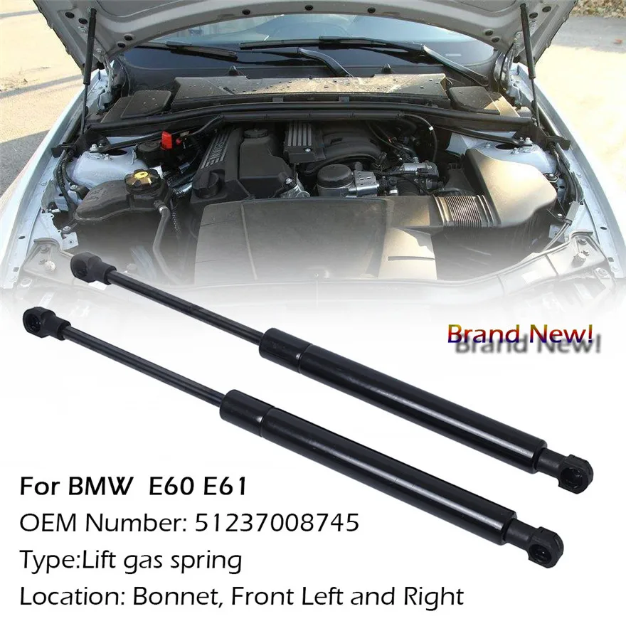 Новинка капот газовая стойка для BMWcar E60 E61 520i 525i 530i 535i 540i 51237008745 аксессуары