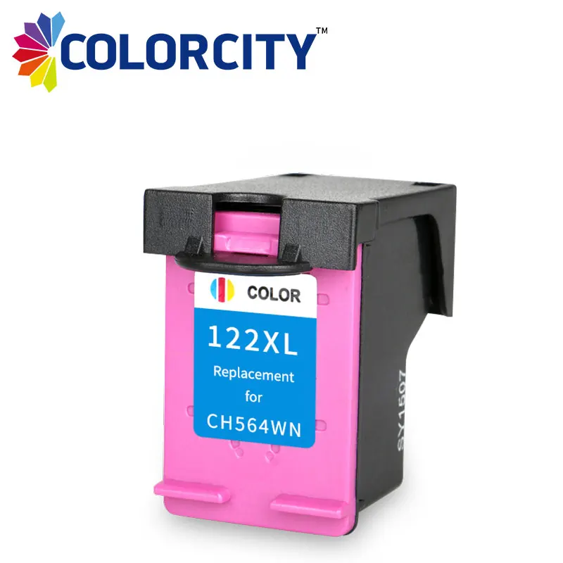 Colorcity Заправляемый картридж 122XL 122 XL для hp Deskjet 1000 1050 1510 2000 2050 2540 3000 3050 1050A 2050A 3050A принтер