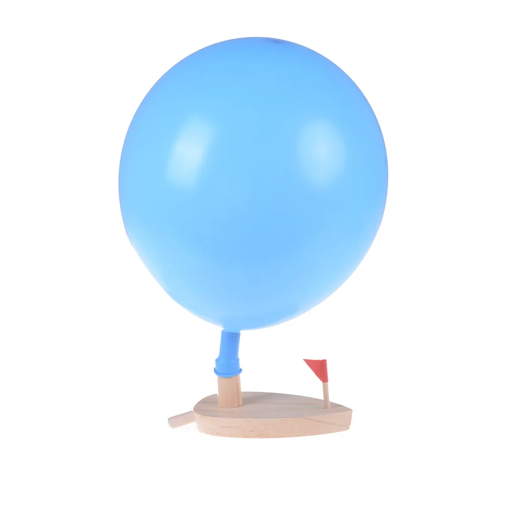 

1pc Funny Balloon Power Boat toys in The Bathroom Game Wooden Bath Toys Gift Baby bath Toys Classic Toys