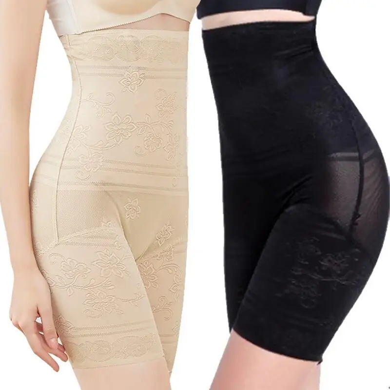 

Women Thin high Waist Control Panties Lady Waist Trainer high Elastic slimming Underwear Beauty body Shaper Plus Size M-5XL