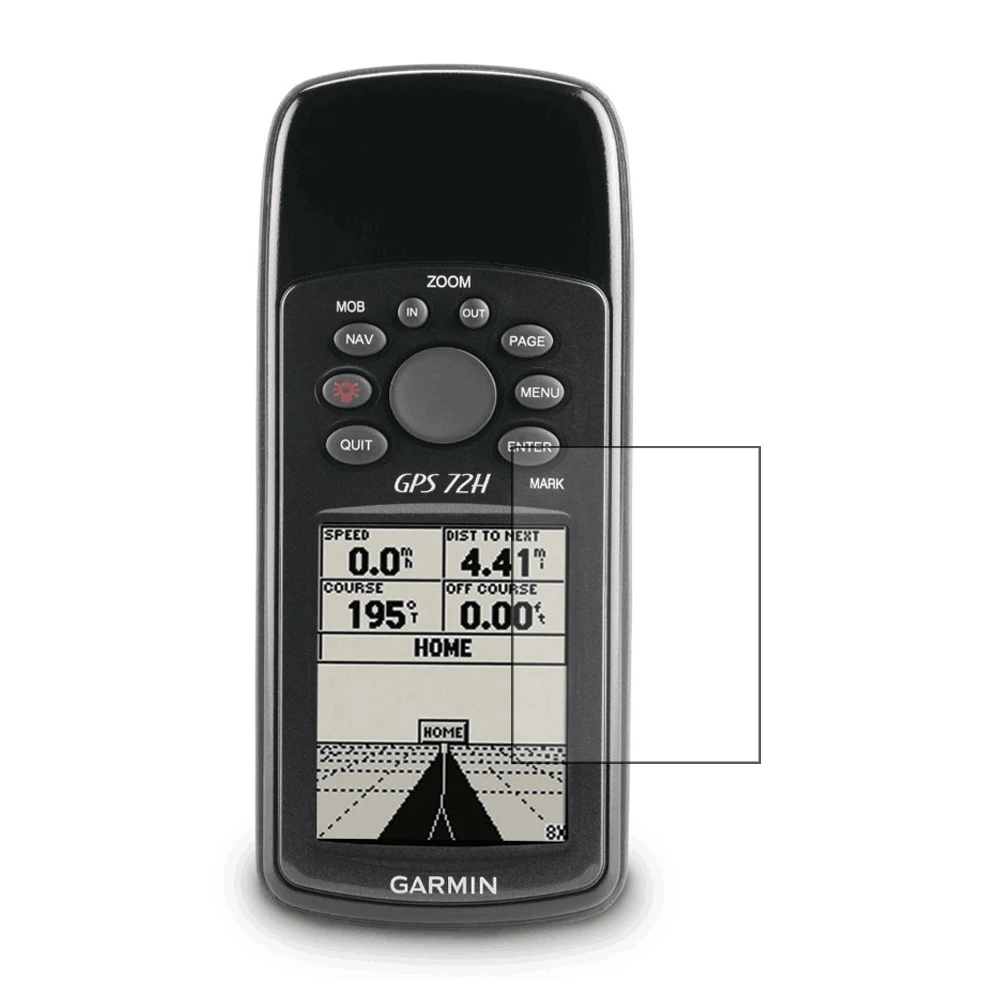 2x ЖК экран протектор против царапин для Garmin GPS 72H Аксессуары|lcd film|protector filmscreen protector