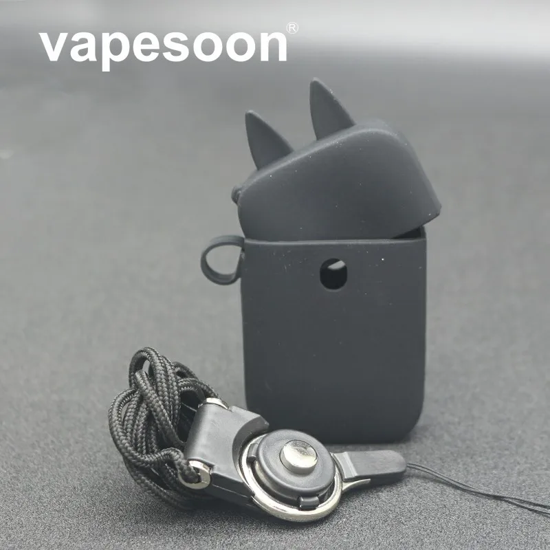 

Vapesoon Silicone Cover case Skin with Lanyard for Aurora Play Kit Vape Pods