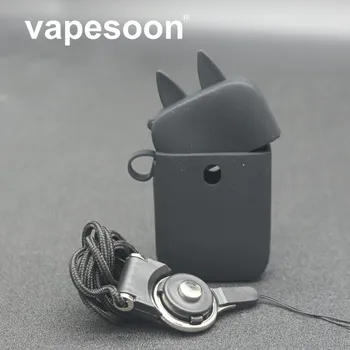 

Vapesoon Silicone Cover case Skin with Lanyard for Aurora Play Kit Vape Pods