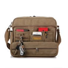 Neue 2016 Multifunktionale Männer Crossbody Messenger Bags Leinwand Vintage Casual Schultertasche herren Reisetaschen Taschen