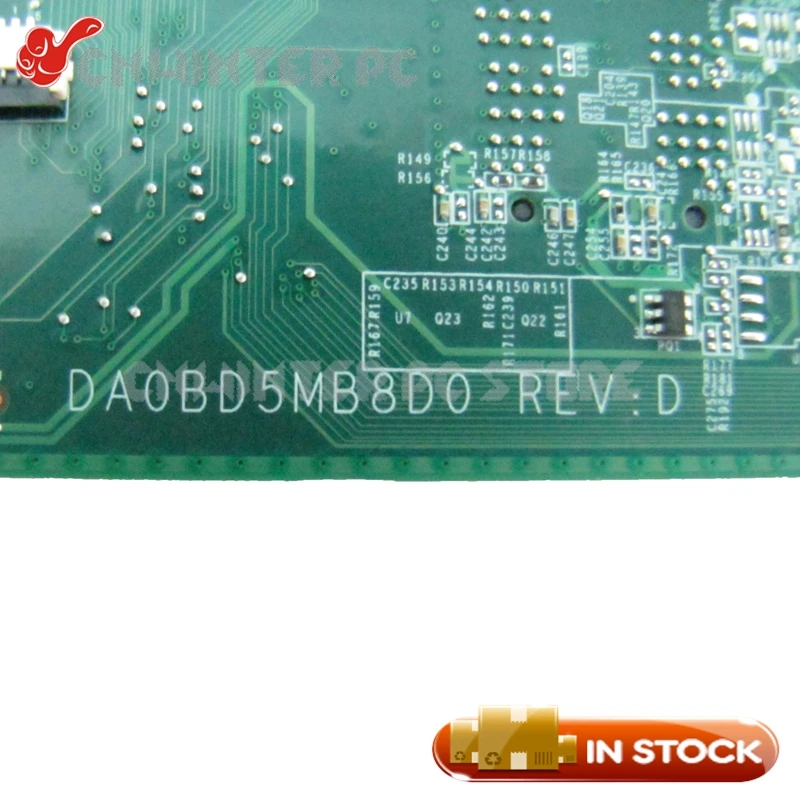Материнская плата NOKOTION A000243940 DA0BD5MB8D0 REV D для Toshiba Satellite S75 L75 материнская ноутбука HM76