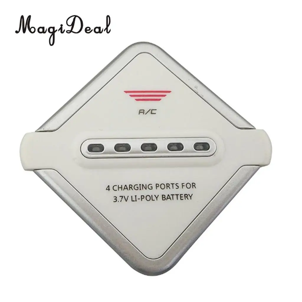 MagiDeal 3.7V JST Connector Lithium Battery Balance Charger for SYMA X56 X56W X54HW X300 H11C H11D RC Drone Aircraft Spare Parts