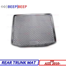 Для Mitsubishi ASX 2010-автомобильный коврик багажника задняя внутренняя сетка для предметов лоток пол ковер Автомобиль Стайлинг интерьера украшения аксессуары