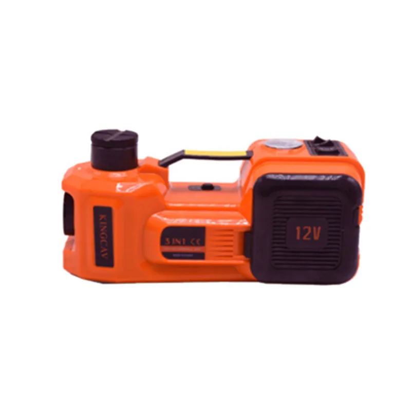 Electric Hydraulic Floor Jack with Electric Impact Wrench VEVOR 12V DC 5T Automatic Car Jack Electric Car Repair Tool Kit Car Electric Jack Battery Clamp