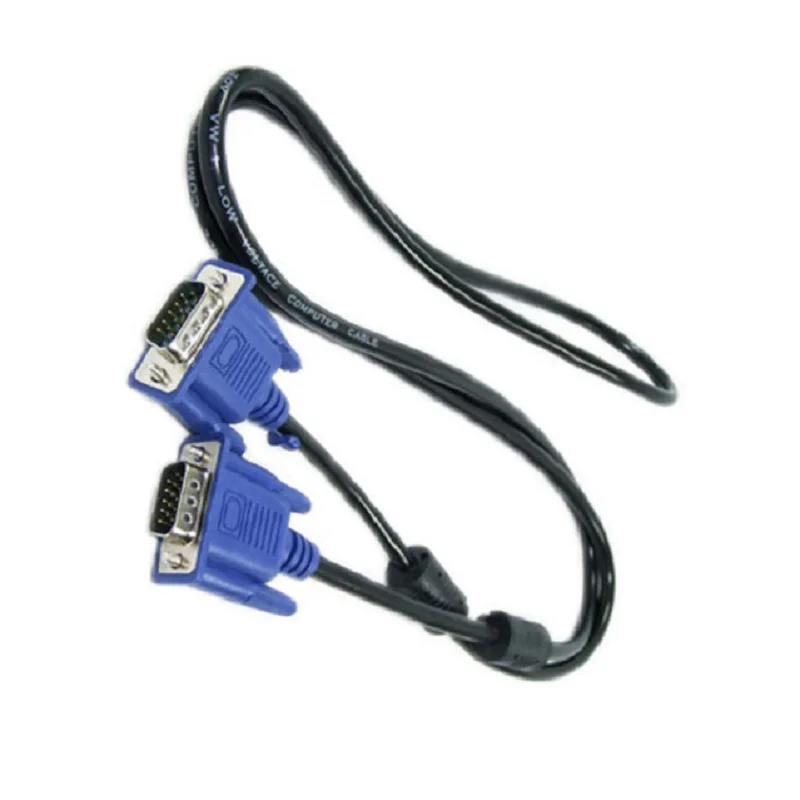 20pcs/lot 3m SVGA VGA Monitor M/M Male To Male Extension Cable free Shipping by DHL/ups/TNT/Fedex