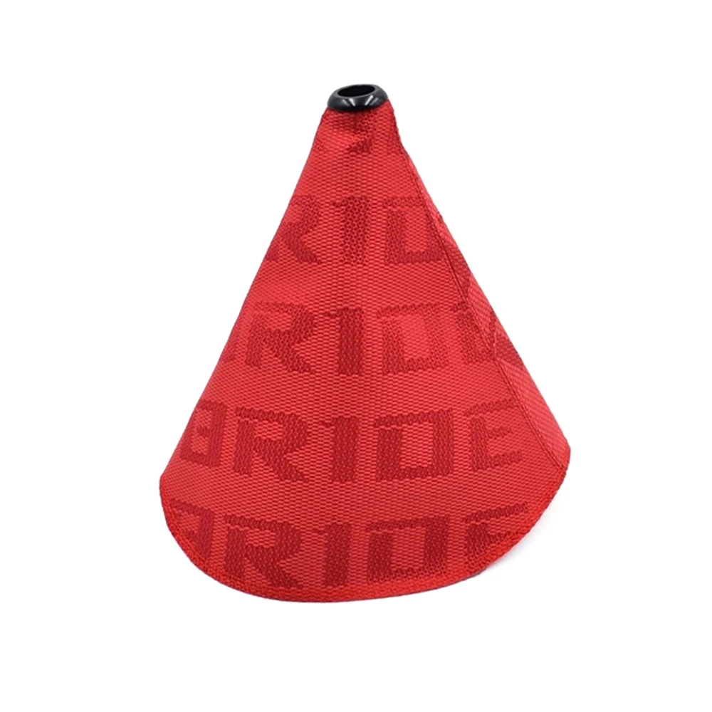 

Universal Bride Hyper Fabric Shift Knob Shifter Boot Cover Racing Car Gear Shift Knob Collars Carbon Fiber Car Manual Gaiter new
