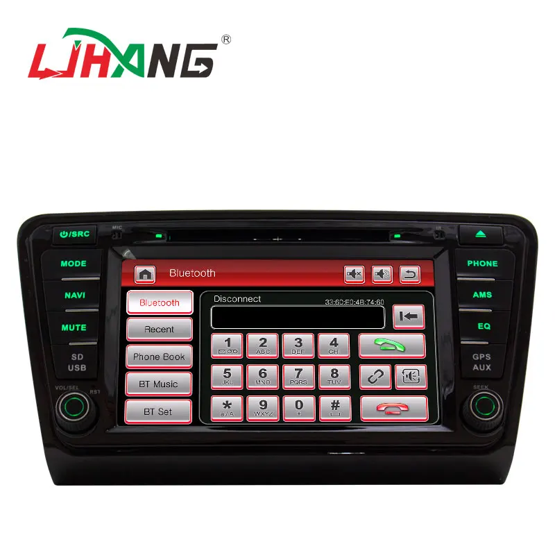 Автомагнитола LJHANG 8 дюймов Wince DVD стерео для VW Skoda Octavia III 2014 2015 GPS Navi HD сенсорный