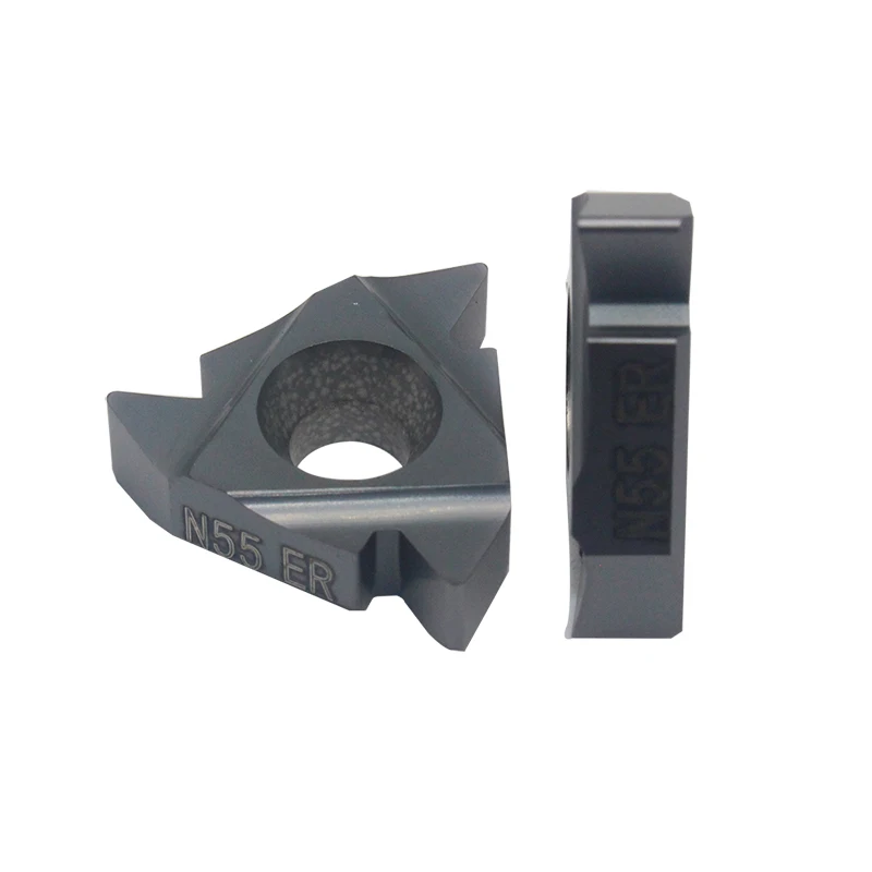 

22 ER N 55 LDA 10PCS Carbide Inserts with Wrench Lathe Threading Turning Tool Set for CNC Machine High cost performance