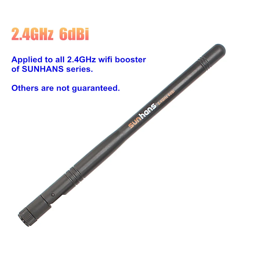 

[SUNHANS] 2.4GHz 6dBi High Gain Antenna OMNI SMA for Wireless Router Booster