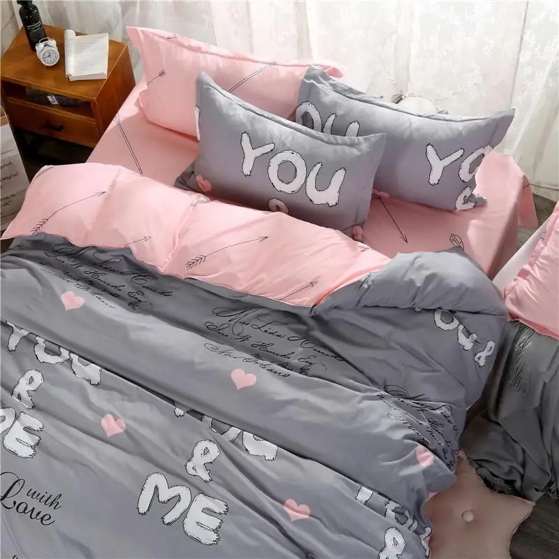 Размер Fundas Nordicas Matrimonio постельное белье из хлопка Roupa Ropa De Cama Комплект постельного белья и одеяла - Цвет: Number 24