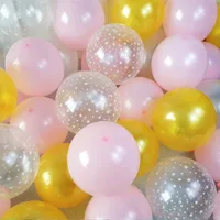 20pcs 12 inch Latex Balloon Set Star Clear Pink Gold Balloons Wedding Decoration Baby Shower Birthday Party Supplies Home Decor - Image 5