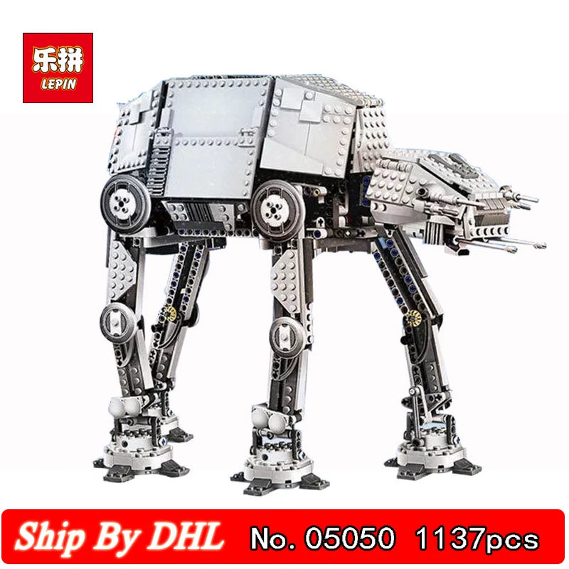 

Lepin 05050 AT the Robot War Interplanetary Weapons Behemoth Building Blocks 1137pcs Bricks Funny Children Toys Gift 75054