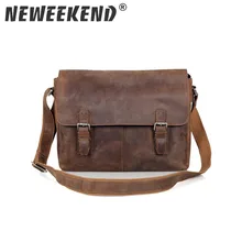 Neweekend, мужская сумка на плечо, Ретро стиль, Crazy Horse, через плечо, мужская сумка-мессенджер из натуральной кожи, для отдыха, Воловья кожа, сумки для 2120