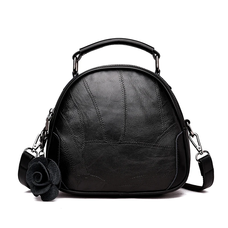 

Dropshipping 2018 new PU soft leather women casual small packet preppy style girls female shopping bags ladies backpacks