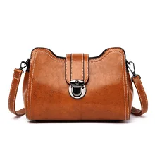 Винтажные женские маленькие сумки через плечо для женщин, сумки-мессенджеры, женские сумки из натуральной кожи