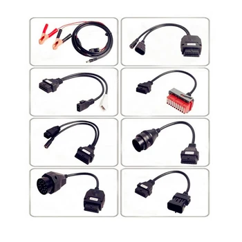 

car Cables For delphis vd ds150e cdp TCS CDP OBDII Cars Diagnostic Interface Tool Full set 8 Car Cables For AUTOCOMS CDP