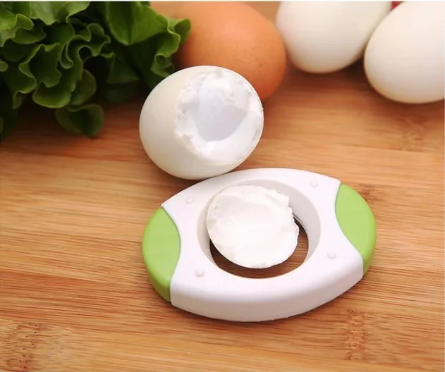 1 шт. домашнее Эфирное яйцо резак вареное яйцо в виде ракушки Топпер резак нож кухонный гаджет домашнее Яйцо инструмент KX 004