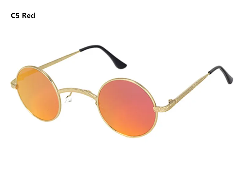 Men vintage steampunk sunglasses (6)-