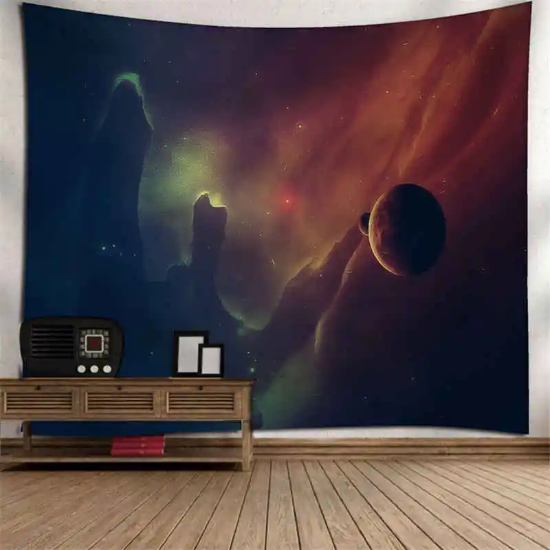 cosmic space moon tapestry (1)