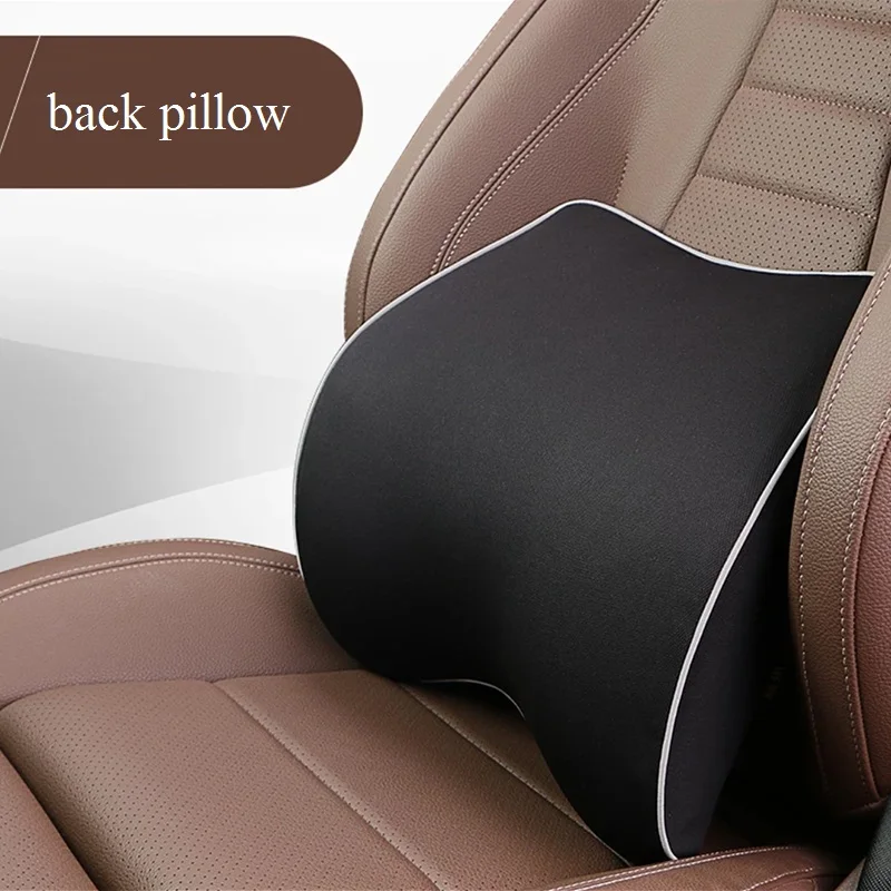 Lumbar Support Low Back Pain Pillow Orthopedics Auto Car Seat Cushion Office Chair Posture Sitting Corrector Memory Foam