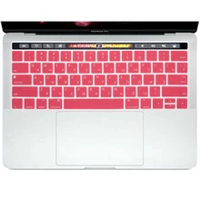 Силиконовая клавиатура для MacBook Pro 13 15 retina с сенсорной панелью A1989 A1990 и A1706 A1707