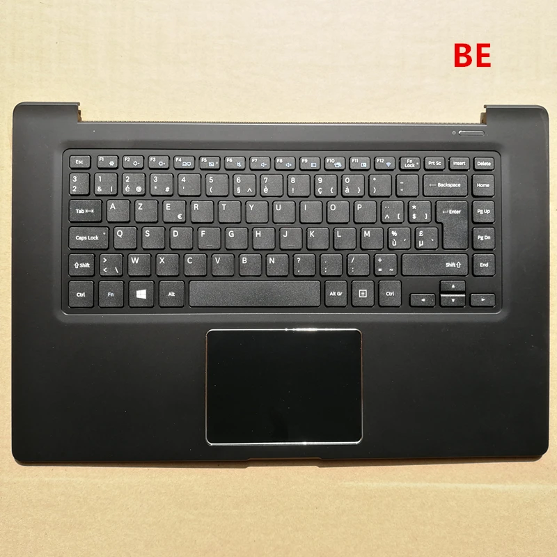 

Belgium layout new laptop keyboard with touchpad palmrest for Samsung NT910S5J 910S5J 915s5j BE BA98-00149G