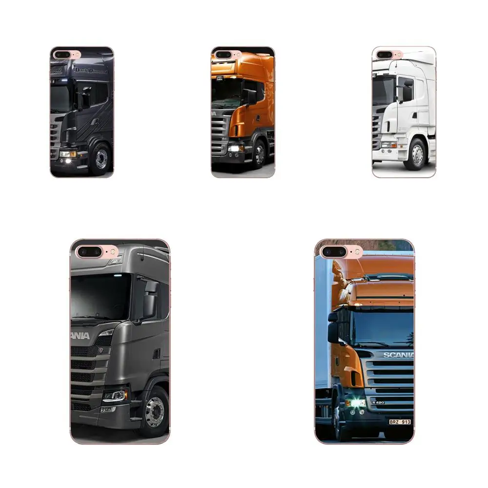 

Soft Art Cover Case Red Orange Gray Truck Head Pattern For Galaxy J1 J2 J3 J330 J4 J5 J6 J7 J730 J8 2015 2016 2017 2018 mini Pro