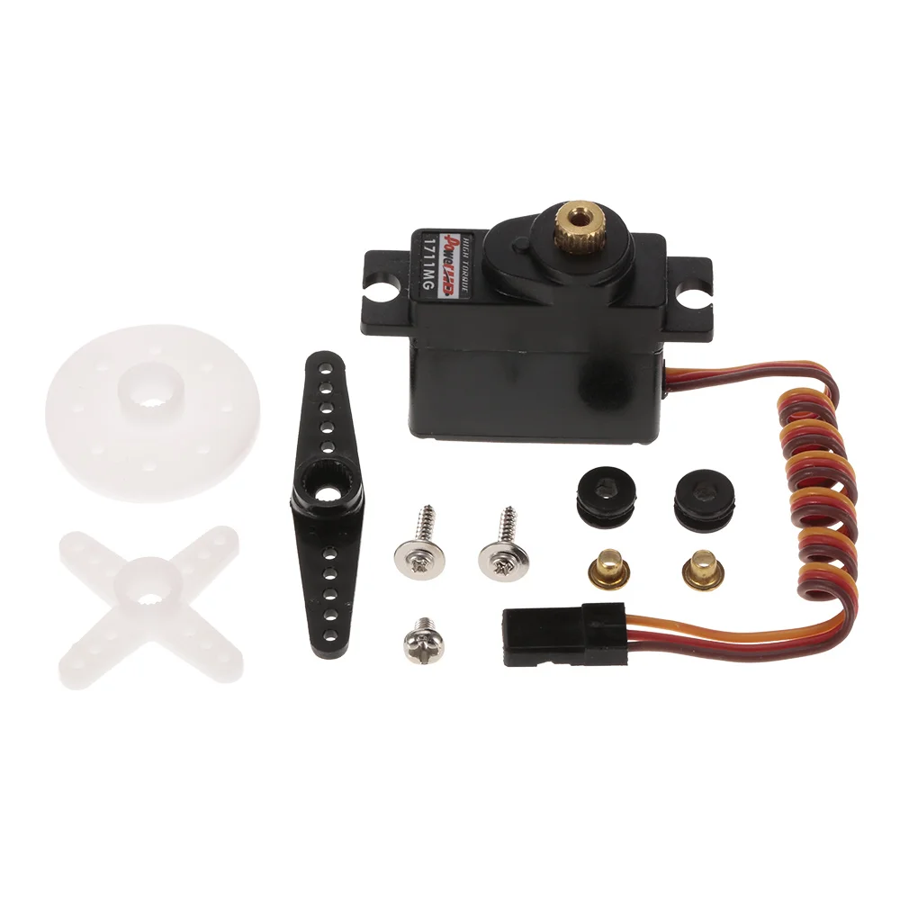 

HD-1711MG 3.5KG/0.11s High Torque Analog Servo with Metal Gear for RC Car Boat Helicopter Airplane