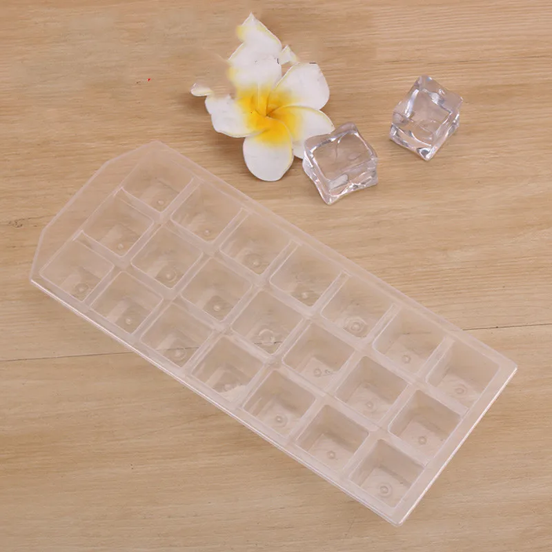 21 Grids High Quality Plastic Ice Cube Mold Square Shape Ice Cream Maker For Wine Kitchen Bar Drinking Accessories Free Shipping 21 Grids High Quality Plastic Ice Cube Mold Square Shape Ice Cream Maker For Wine Kitchen Bar Drinking Accessories Free Shipping