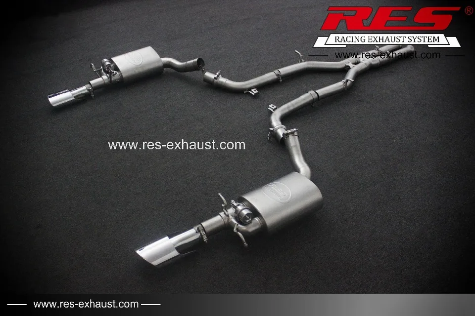 Performance Parts Res Racing For Mercedes Benz W204 C300 Catback