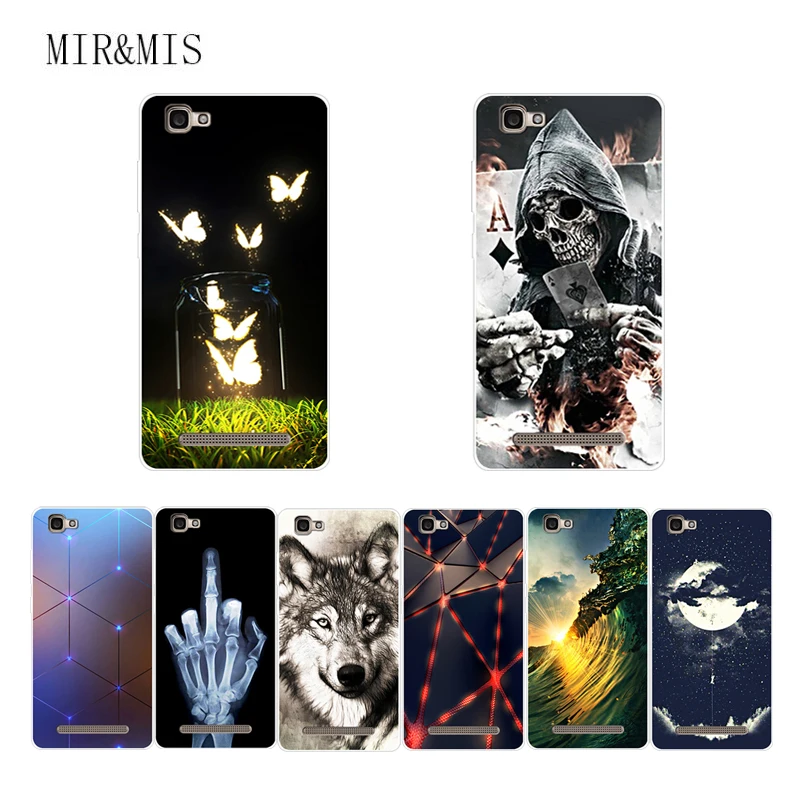 

For Prestigio Grace P5 5.0 Inch Phone Case Soft Silicone Cover Protective Printed Funda Case For Prestigio Grace P5 Psp5515 Duo