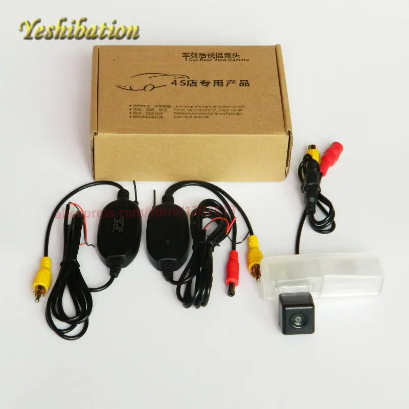 

Беспроводной передатчик Yeshibation RCA/AUX для Toyota Prius 2010 ~ 2014, с монитором заднего вида