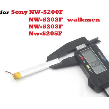 

New Battery for Sony Walkmen NW-S200F S202F S203F S204F S205F MP3 3.7V Li-Polymer Lithium Polymer Rechargeable Accumulator