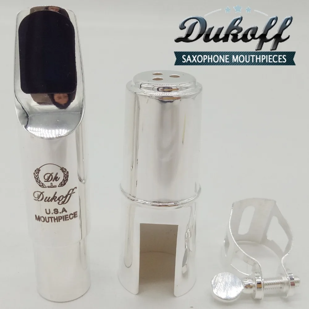 Профессиональный Dukoff тенор сопрано альт саксофон металлический мундштук