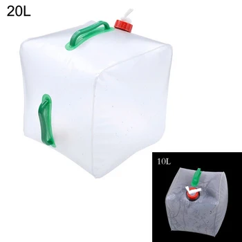 

Collapsible Water Container Bag Large Capacity Portable Water Container Kettle Plastic Bucket 669
