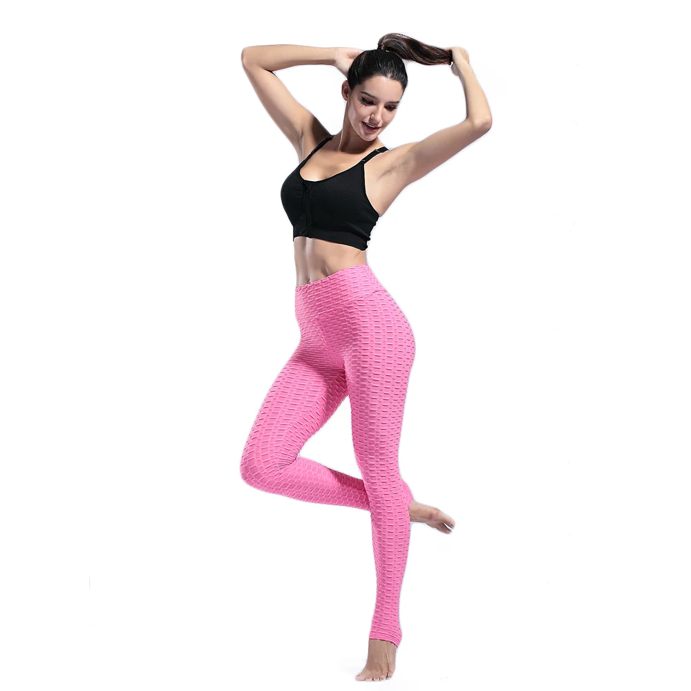

Sexy Women High Elastic Fitness Sport Leggings Yoga Pants Slim Running Tights Leggings For Women Fitness Gym Tights Jogging