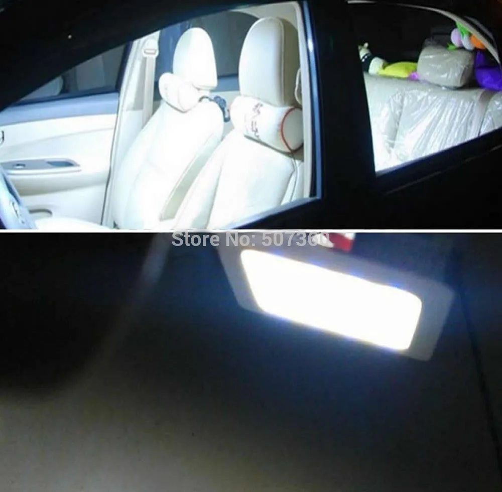 Cheap! 8W T10 Dome Festoon Car Vehicle Interior License Plate COB LED Light Pure White reading light Lamps White illumination (14)