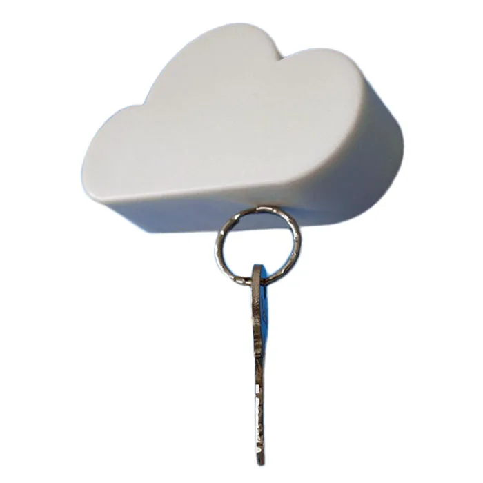 Лидер продаж, креативный держатель для хранения дома в форме белого облака, магнитный держатель для ключей, Oct20