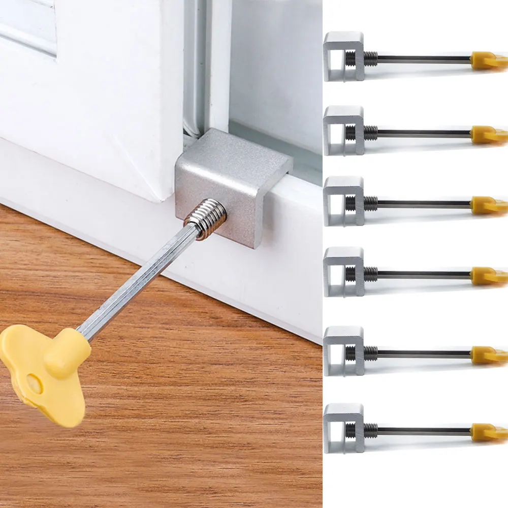

4pcs/6pcs Window Locks Baby Safety Children Window Restrictor Lock Latches Kid Protection Window Limit Lock Childproof Security