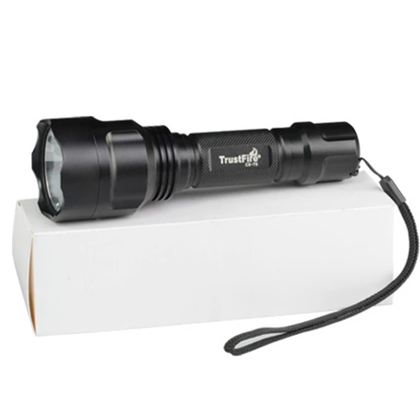 Светодиодный фонарь TrustFire C8 * L2 U2 5 режимов светодиодный светильник 18650 tactico